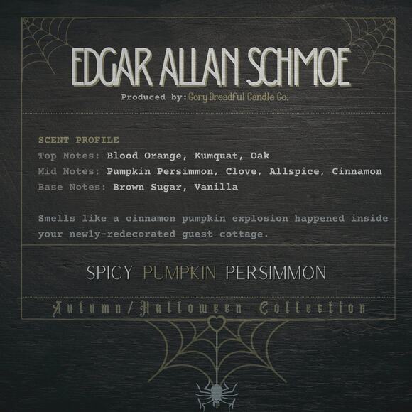 Edgar Allan Schmoe Sizzling Room Salt Crystal Potpourri: Spicy Pumpkin - Mini - Picture 2 of 7